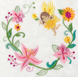 Fairy Laurie with Lily Wreath