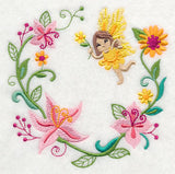 Fairy Laurie with Lily Wreath