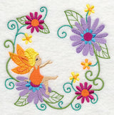 Fairy Delilah with Daisy Wreath