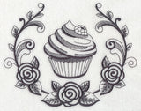 Cupcake and Sugar Flower Laurel