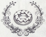 Donut and Sugar Flower Laurel