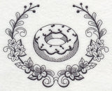 Donut and Sugar Flower Laurel