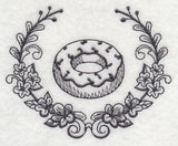 Donut and Sugar Flower Laurel