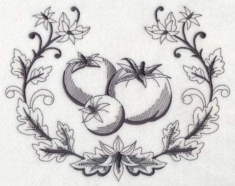 Tomato and Blossoms Laurel