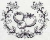 Tomato and Blossoms Laurel