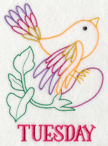 Kitchen Bird with Eggplant (Vintage)