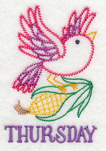 Kitchen Bird with Corn (Vintage)