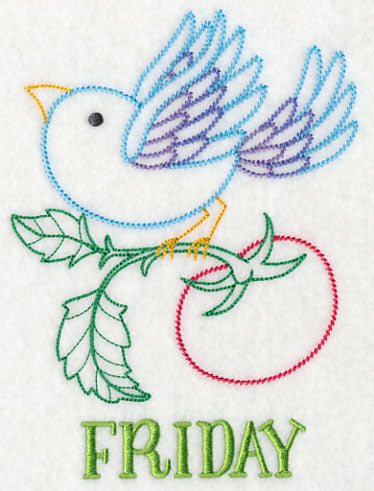 Kitchen Bird with Tomato (Vintage)