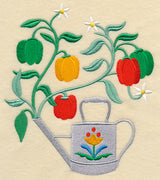 Bell Peppers and Watering Can