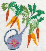 Carrots and Watering Can