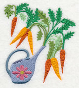 Carrots and Watering Can