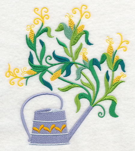 Corn and Watering Can