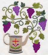 Grapes and Watering Can