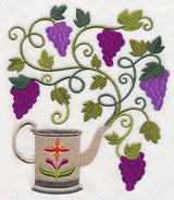 Grapes and Watering Can