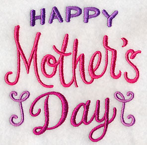 Happy Mother's Day – Embroidery Library