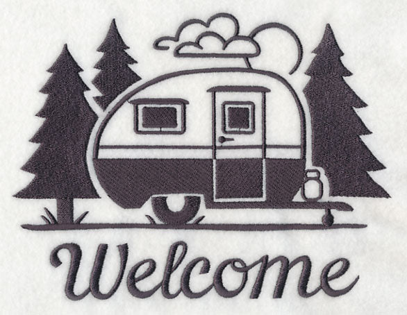 Classic Camper Welcome