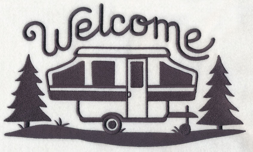 Pop-Up Camper Welcome