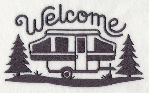 Pop-Up Camper Welcome