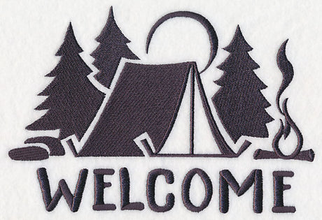 Camping Tent Welcome