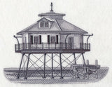 Middle Bay Lighthouse Sketch (Alabama)