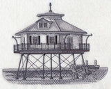 Middle Bay Lighthouse Sketch (Alabama)