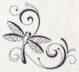 Inky Dragonfly Corner