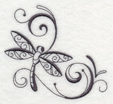 Inky Dragonfly Corner