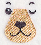 Barry Bear Face (Winking)