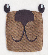 Nelson Bear Face (Smiling)