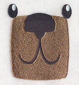 Nelson Bear Face (Smiling)