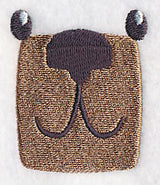 Nelson Bear Face (Smiling)