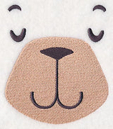 Sheila Bear Face (Sleeping)