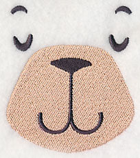 Sheila Bear Face (Sleeping)