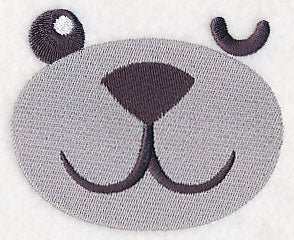 Berta Bear Face (Winking)