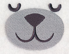 Berta Bear Face (Sleeping)