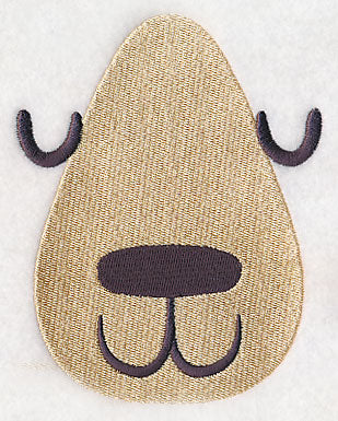 Jackie Bear Face (Sleeping)