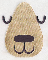 Jackie Bear Face (Sleeping)