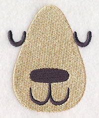 Jackie Bear Face (Sleeping)