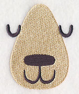 Jackie Bear Face (Sleeping)