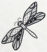 Flight of the Dragonfly (Blackwork)