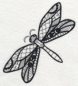 Flight of the Dragonfly (Blackwork)