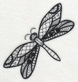 Flight of the Dragonfly (Blackwork)