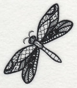 Flight of the Dragonfly (Blackwork)