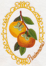 Fruit Cameo - Persimmons
