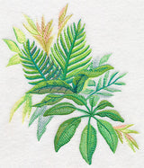 Tropical Leaves in Watercolor 2