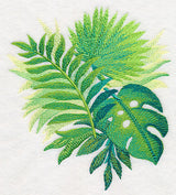 Tropical Leaves in Watercolor 3