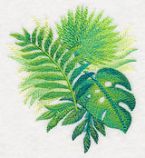 Tropical Leaves in Watercolor 3