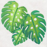 Monstera Leaves in Watercolor