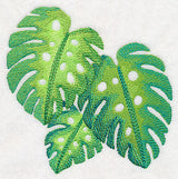 Monstera Leaves in Watercolor
