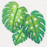 Monstera Leaves in Watercolor